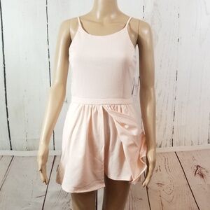 KALANI HILLIKER for Alyce Blush Pink Romper Dress